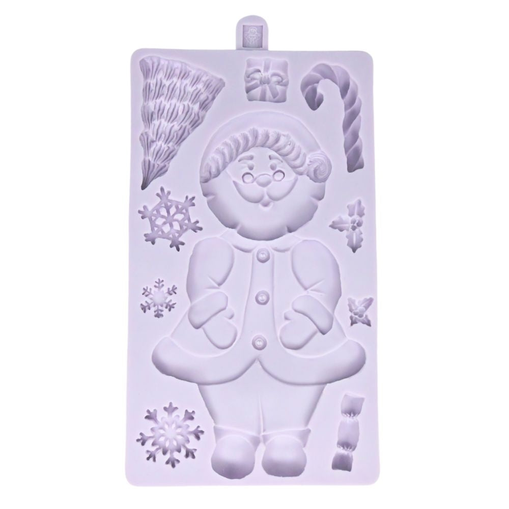 Karen Davies Mr Claus Christmas Silicone Mould