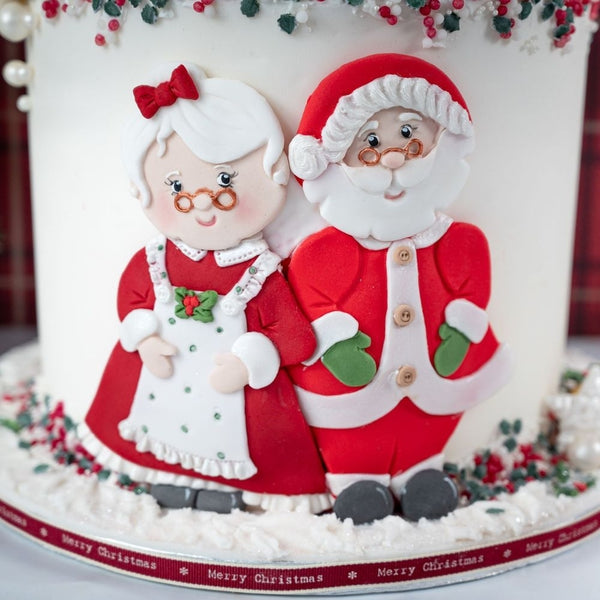 Karen Davies Mr Claus Christmas Silicone Mould