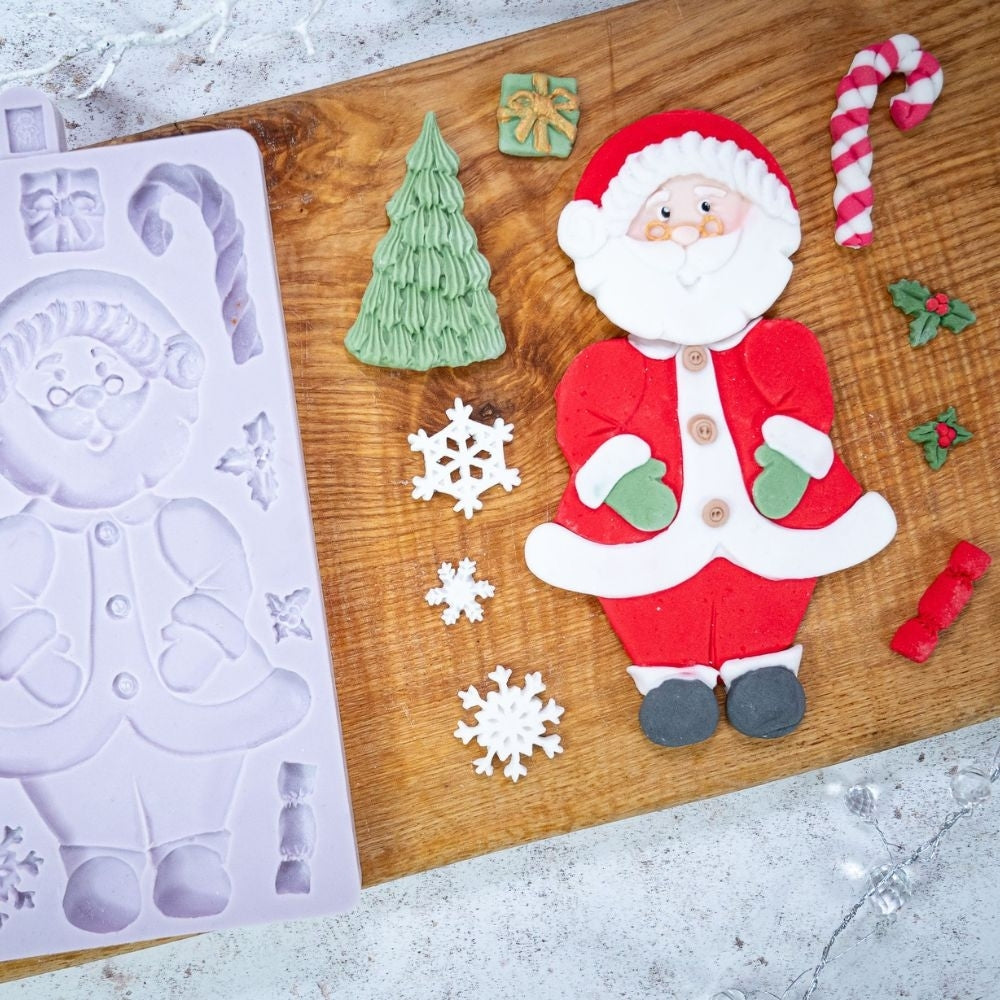Karen Davies Mr Claus Christmas Silicone Mould