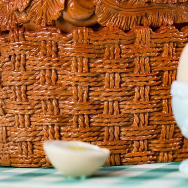 Karen Davies Rustic Basket Weave Silicone Mould