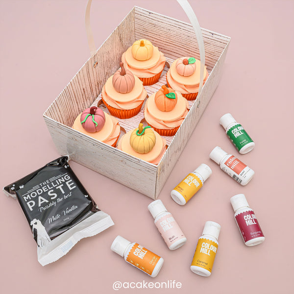 Simply Making Holds 6 Wood Effect Cupcake Box With Handle