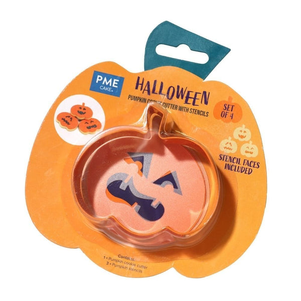 PME Pumpkin Halloween Cookie Cutter & Stencils