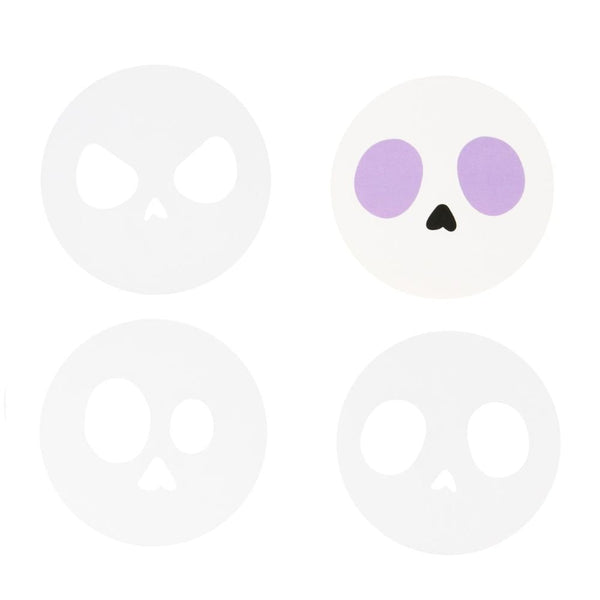 PME Skull Halloween Cookie Cutter & Stencils