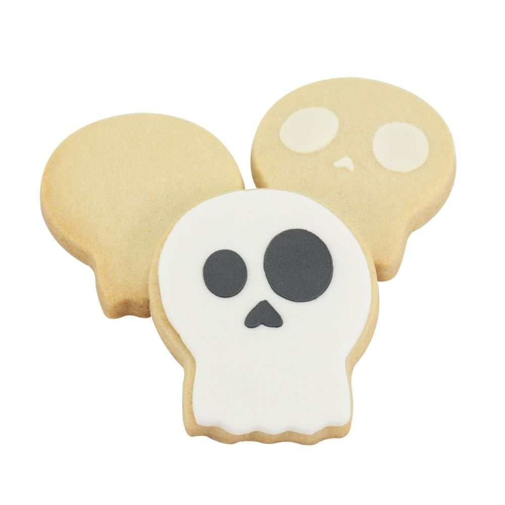 PME Skull Halloween Cookie Cutter & Stencils