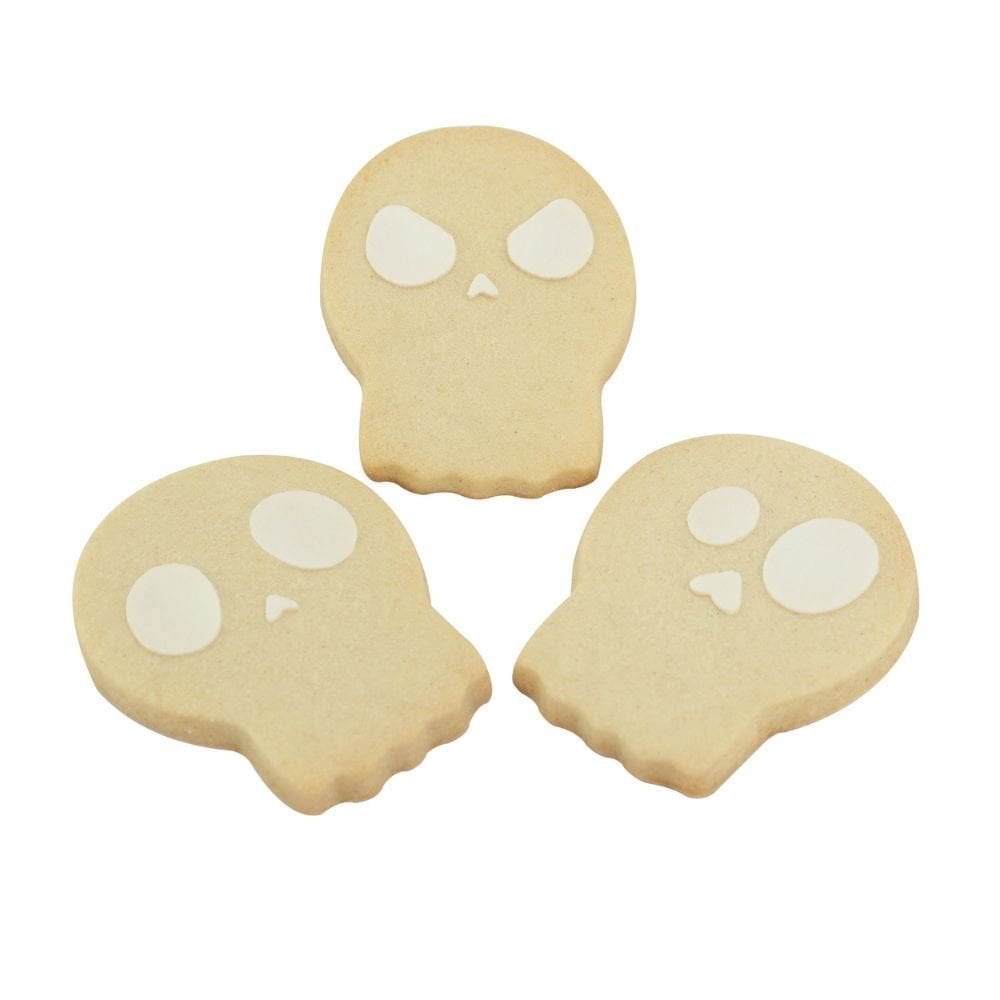 PME Skull Halloween Cookie Cutter & Stencils