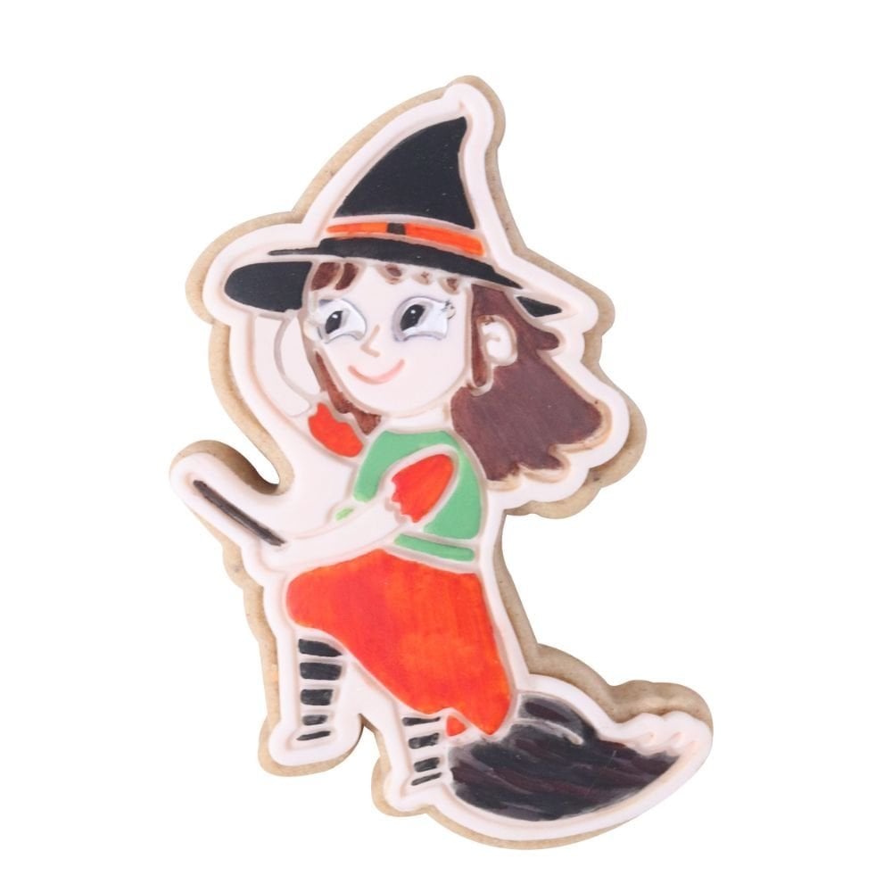 PME Creepy Characters Halloween Cookie Cutters & Stamps Set Of 3