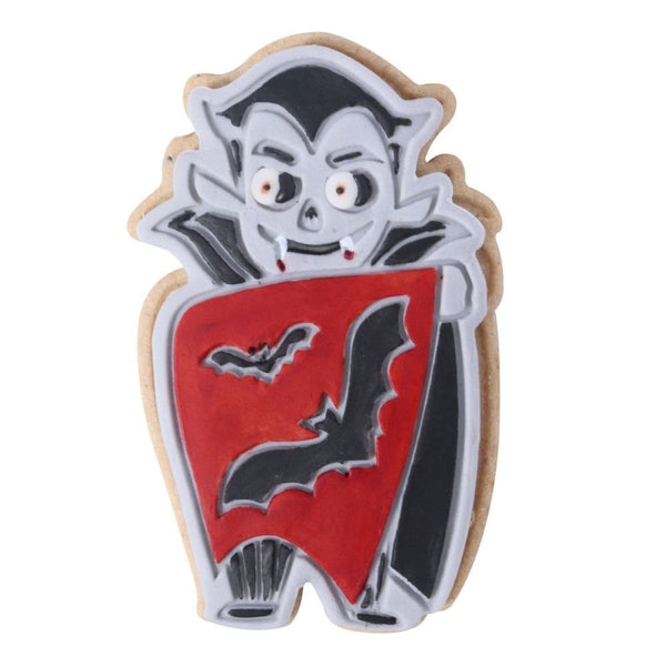 PME Creepy Characters Halloween Cookie Cutters & Stamps Set Of 3