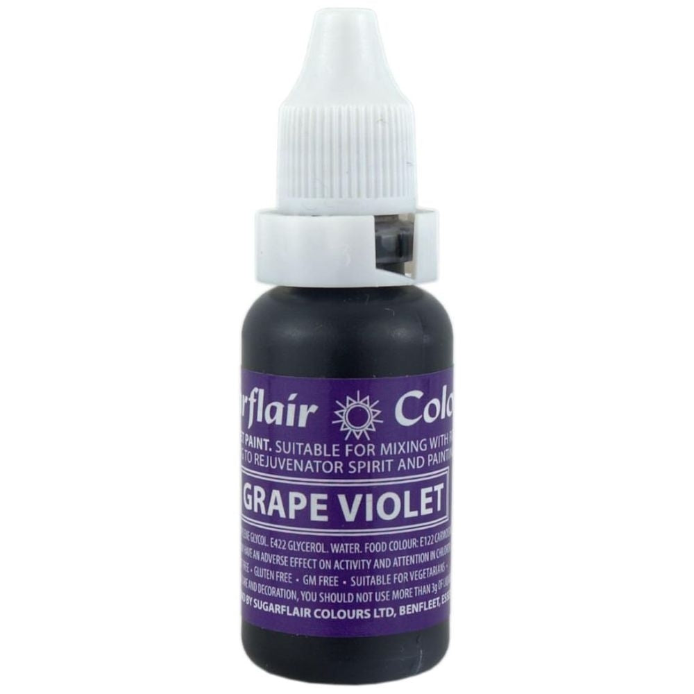 Sugarflair Grape Violet - Sugartint Concentrated Droplet Colour 14ml