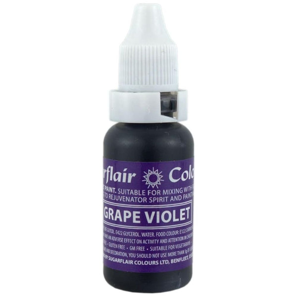 Sugarflair Grape Violet - Sugartint Concentrated Droplet Colour 14ml