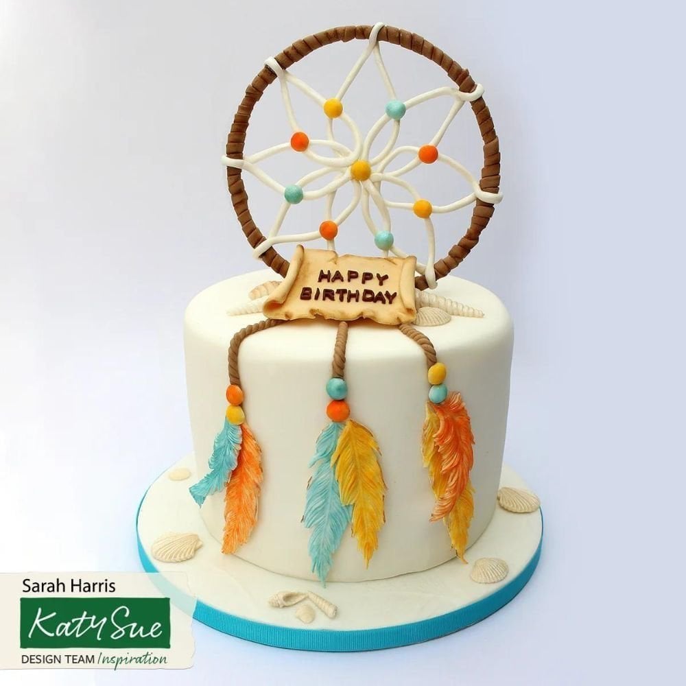 Katy Sue Designs Feathers Silicone Mould & Veiner