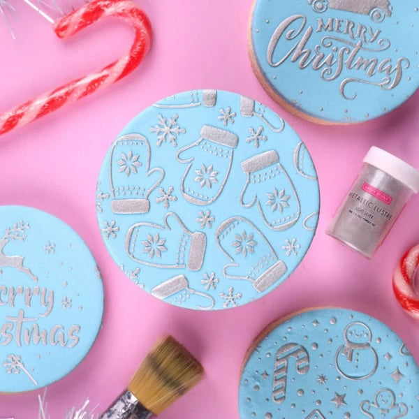 Sweet Sticks Christmas Mittens Stencil
