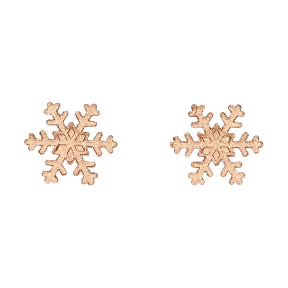 FunCakes Bronze Gold Snowflake Edible Toppers Pack Of 12