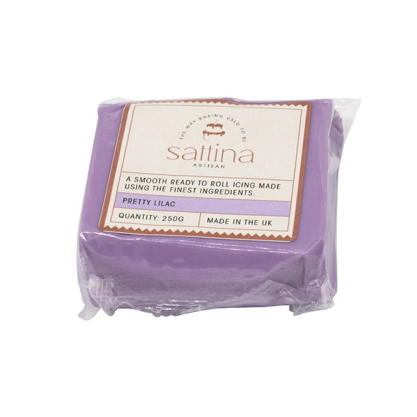 Sattina Pretty Lilac Sugarpaste 250g