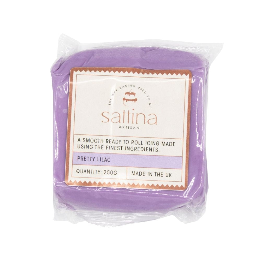 Sattina Pretty Lilac Sugarpaste 250g