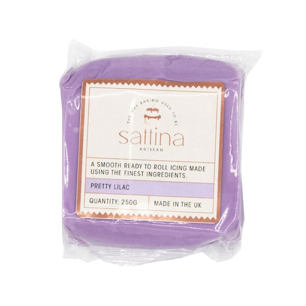 Sattina Pretty Lilac Sugarpaste 250g