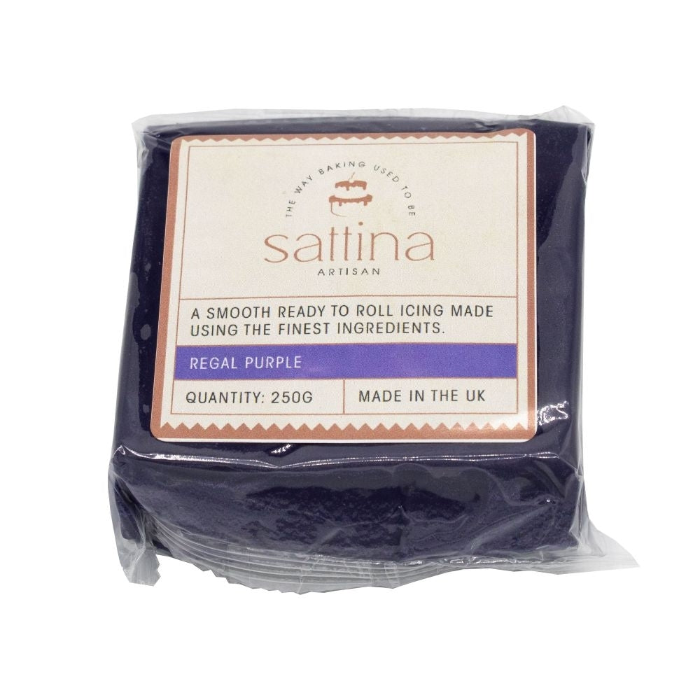 Sattina Regal Purple Sugarpaste 250g