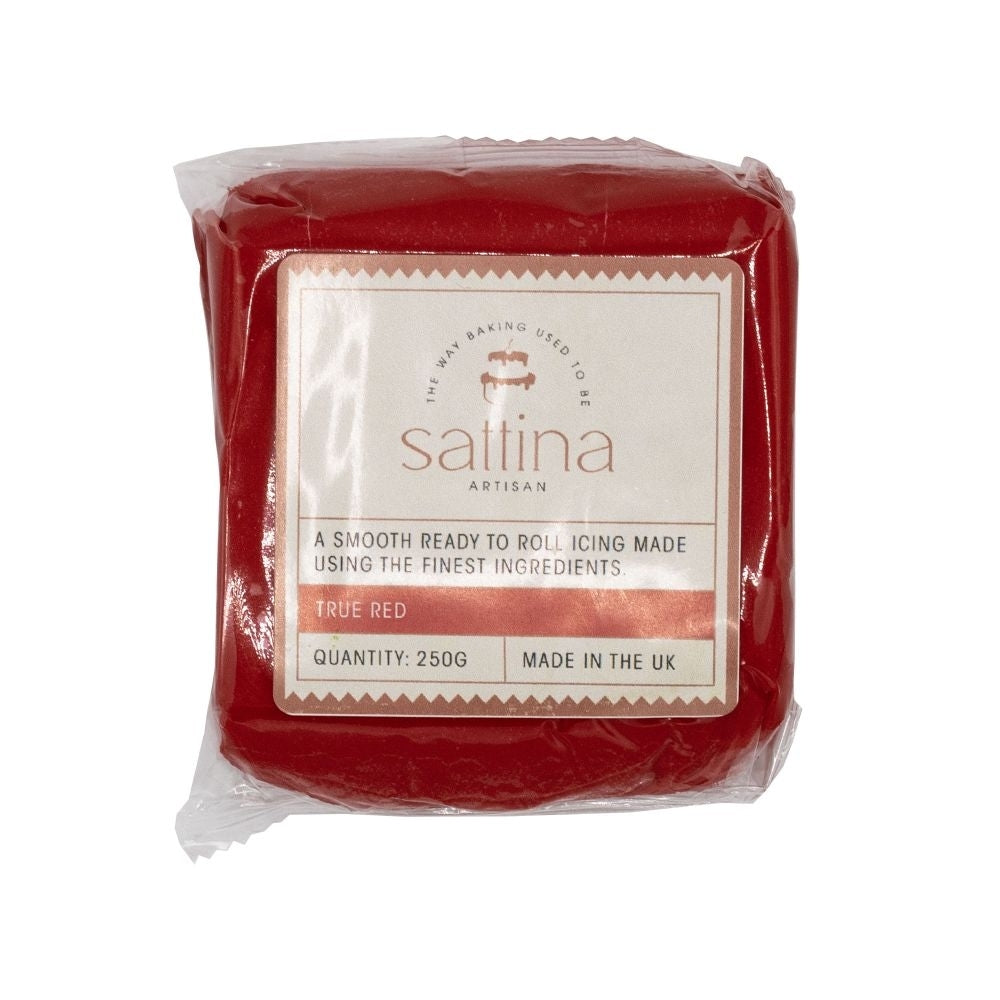 Sattina True Red Sugarpaste