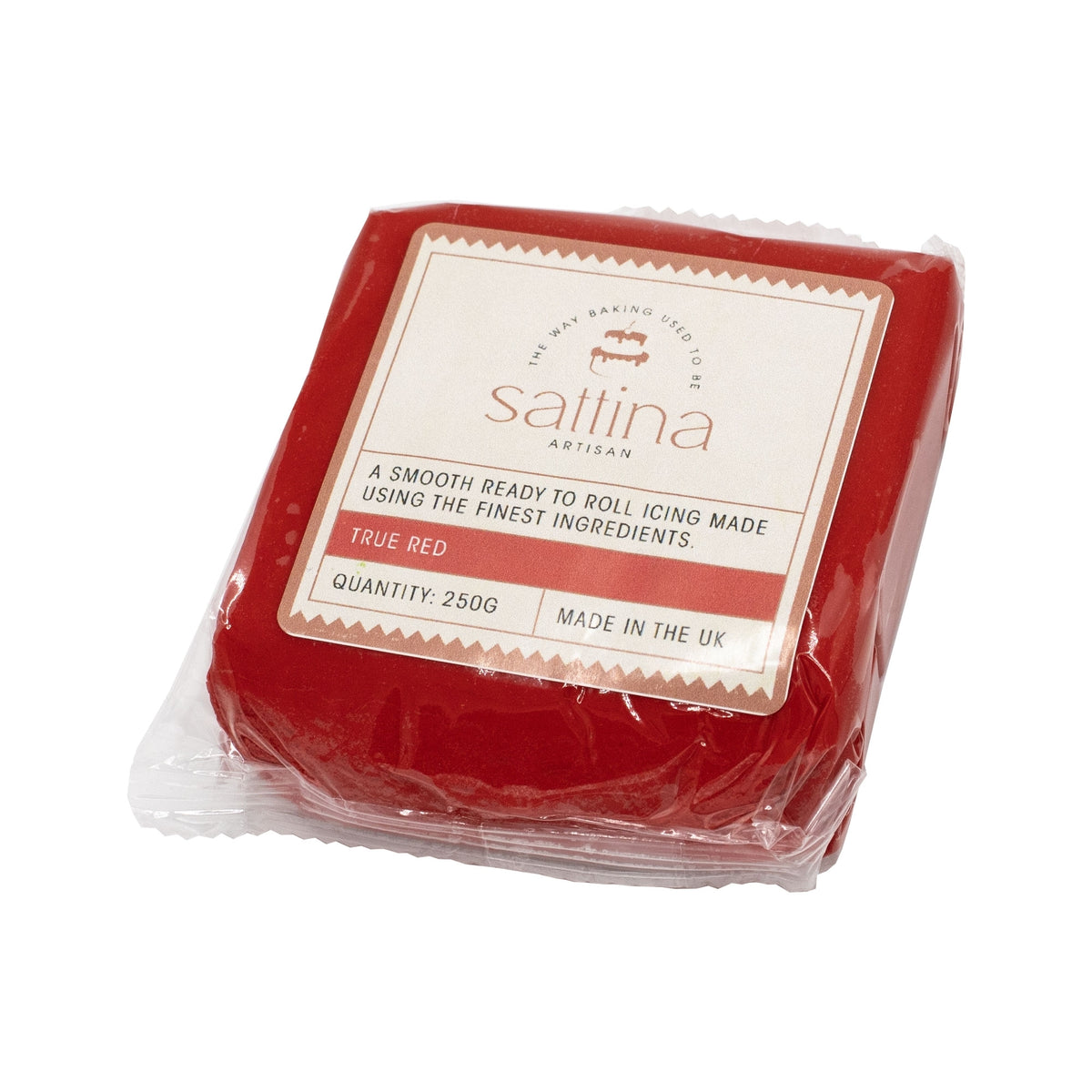 Sattina True Red Sugarpaste