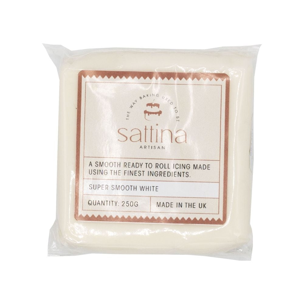 Sattina Super Smooth White Sugarpaste