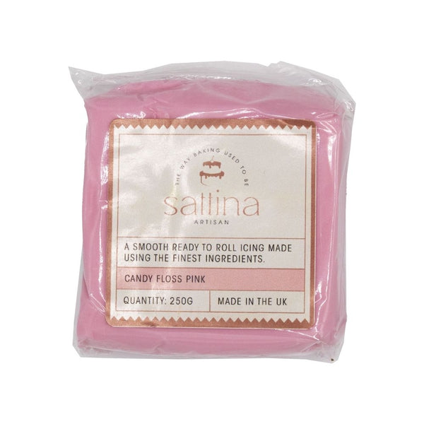 Sattina Candy Floss Pink Sugarpaste 250g