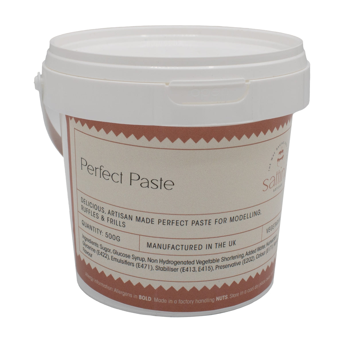 Sattina Perfect Paste (For Modelling, Ruffles & Frills) 500g