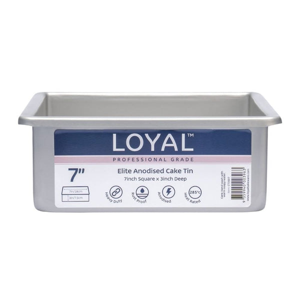 Loyal Square Elite Anodised Cake Tin