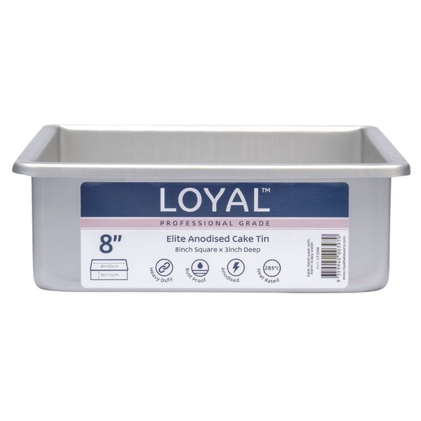 Loyal Square Elite Anodised Cake Tin