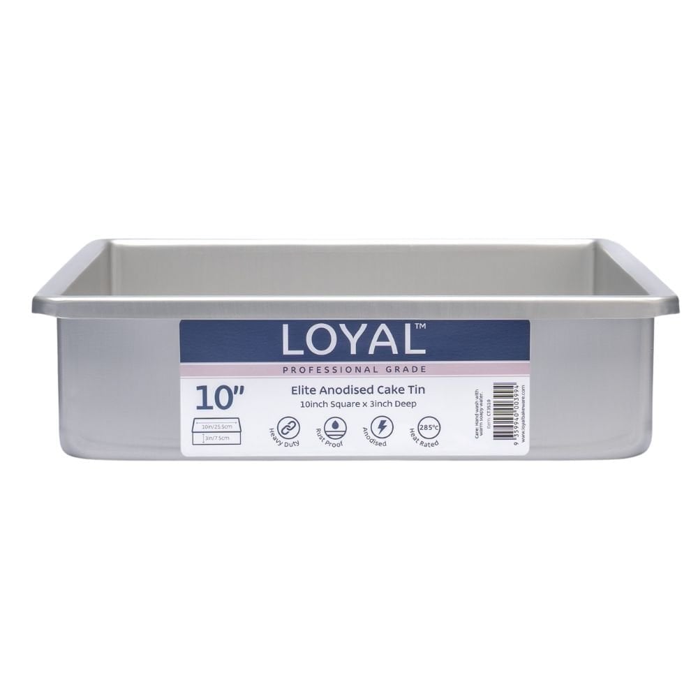 Loyal Square Elite Anodised Cake Tin