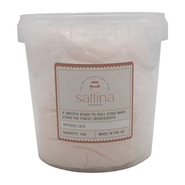 Sattina Antique Lace Sugarpaste 1kg