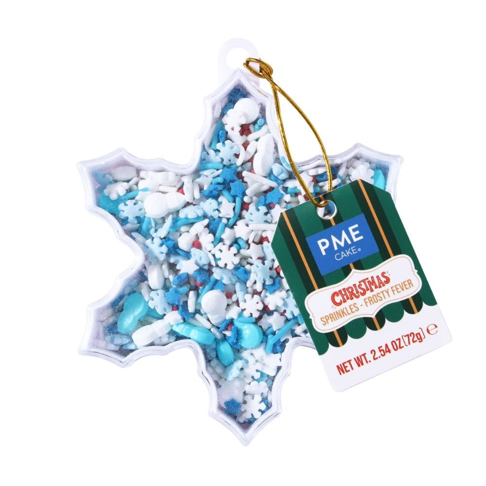 PME Frosty Fever Christmas Novelty Sprinkles 72g