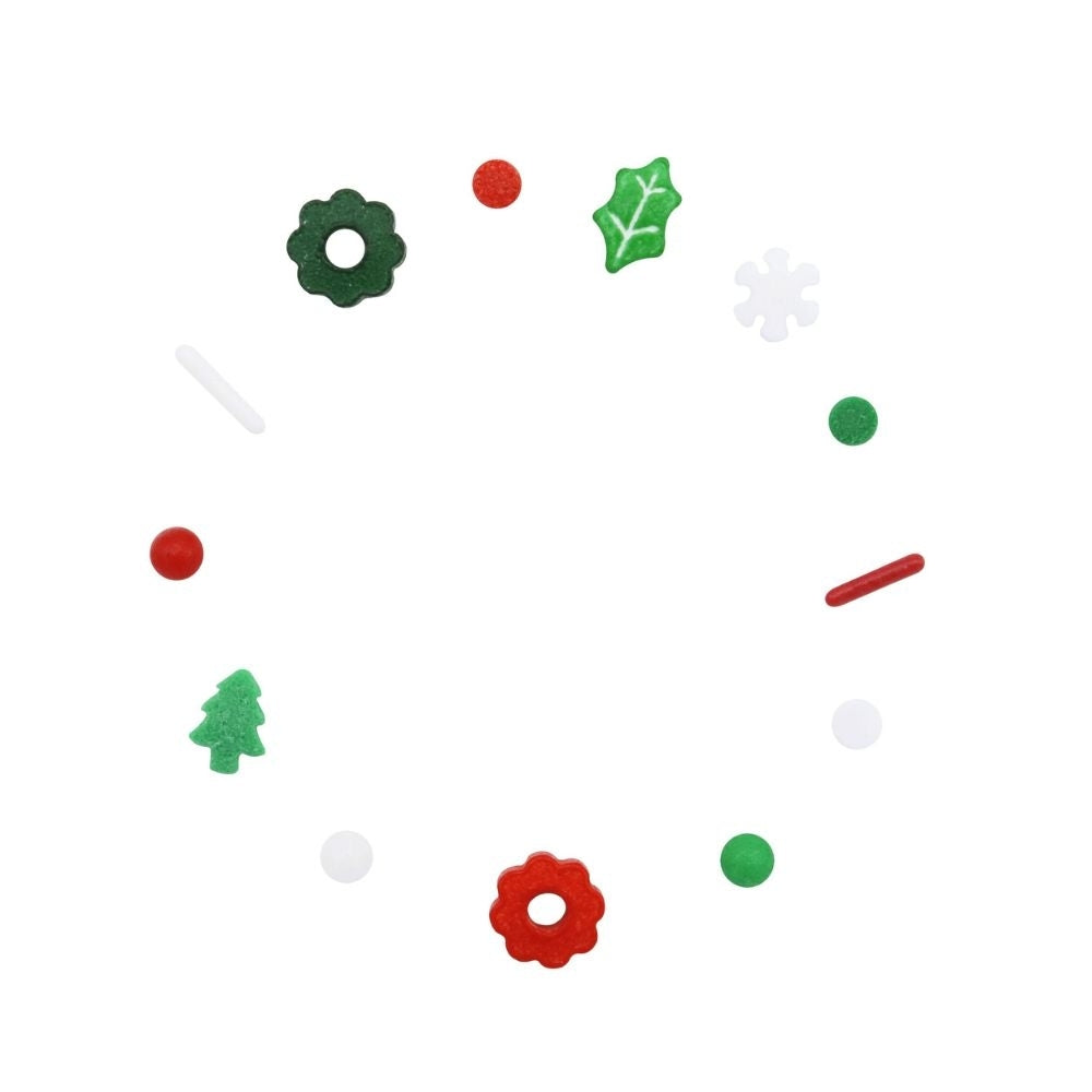 PME Deck The Halls 6-in-1 Christmas Sprinkles 158g