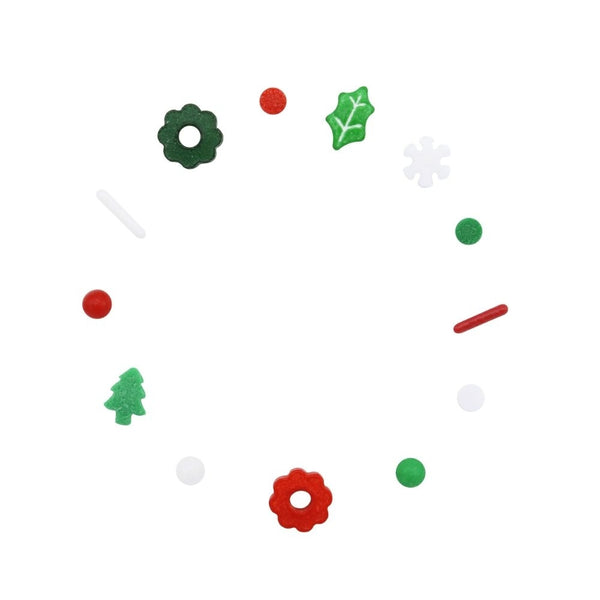 PME Deck The Halls 6-in-1 Christmas Sprinkles 158g