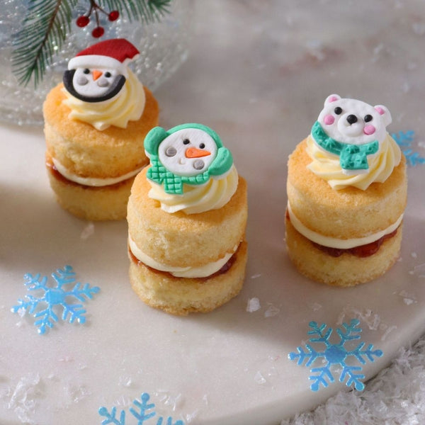 PME North Pole Express Christmas Edible Sugar Toppers x 12