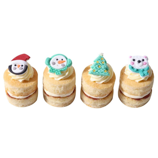 PME North Pole Express Christmas Edible Sugar Toppers x 12