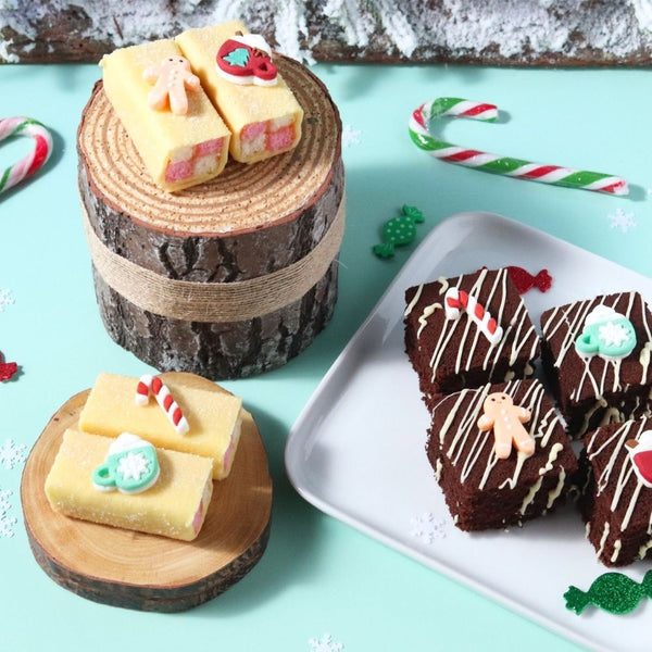 PME Christmas Cheer Edible Sugar Toppers x 12