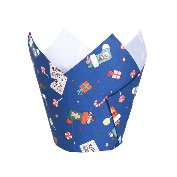 PME Santa's Workshop Christmas Tulip Muffin Cases x 24