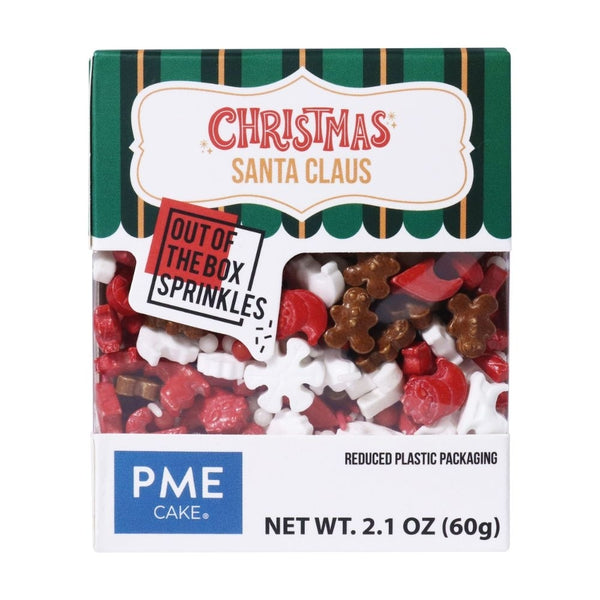 PME Santa Claus - Christmas Out The Box Sprinkle Mix 60g