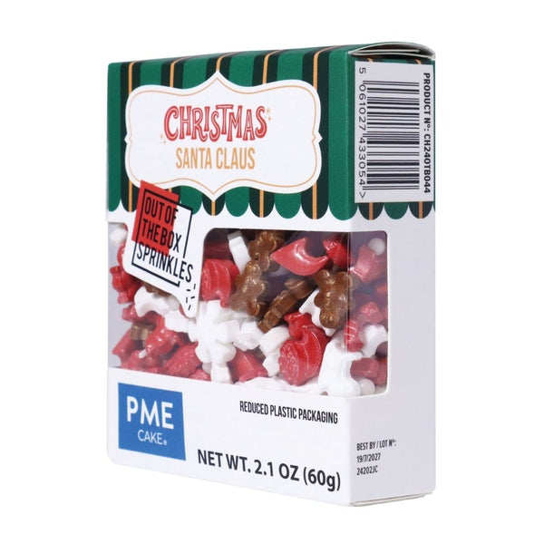 PME Santa Claus - Christmas Out The Box Sprinkle Mix 60g
