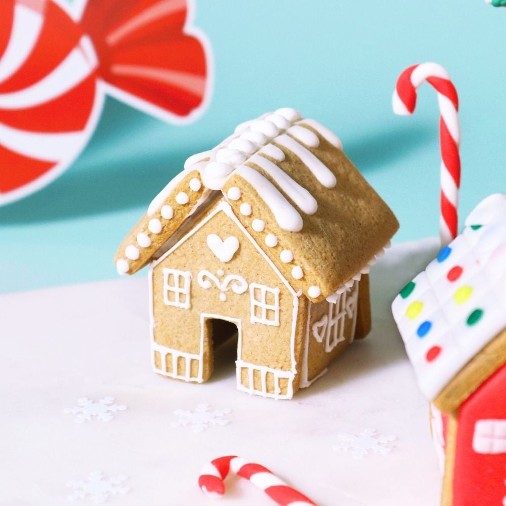 PME Mini Gingerbread House Mug Hugger Christmas Cookie Cutters - Set Of 3
