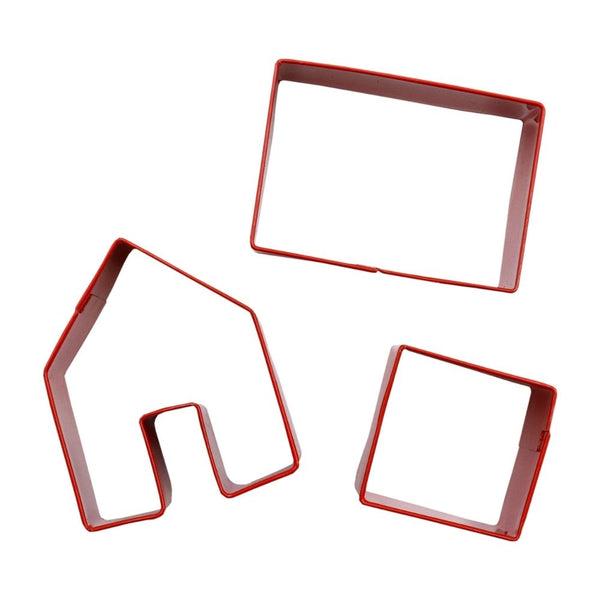 PME Mini Gingerbread House Mug Hugger Christmas Cookie Cutters - Set Of 3