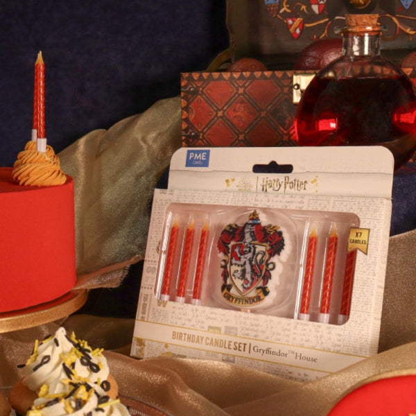 PME Harry Potter Gryffindor House Candles Set Of 7