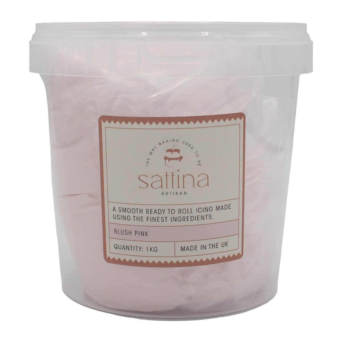Sattina Blush Pink Sugarpaste