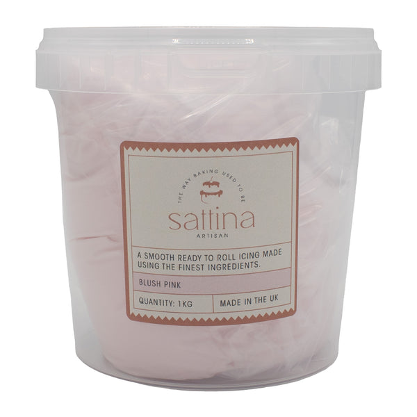 Sattina Blush Pink Sugarpaste