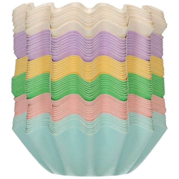FunCakes Pastel Rainbow Mix Bloom Baking Cases x 48