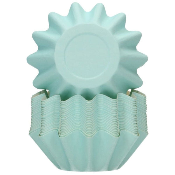 FunCakes Pastel Blue Bloom Baking Cases x 48