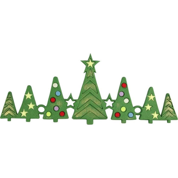 PME Christmas Tree & Children Border Frieze Icing Cutter Set