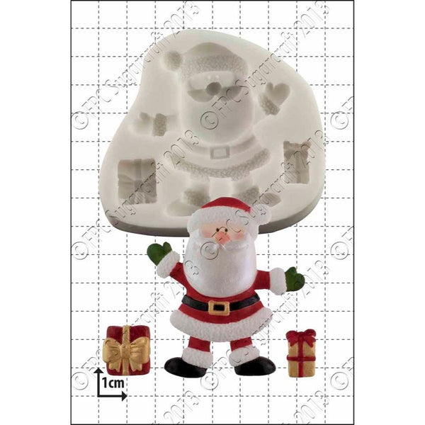 FPC Santa & Gifts Silicone Icing Mould