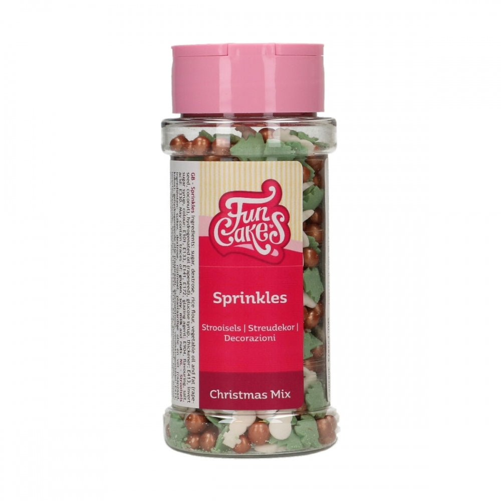 FunCakes Christmas Sprinkle Mix 55g