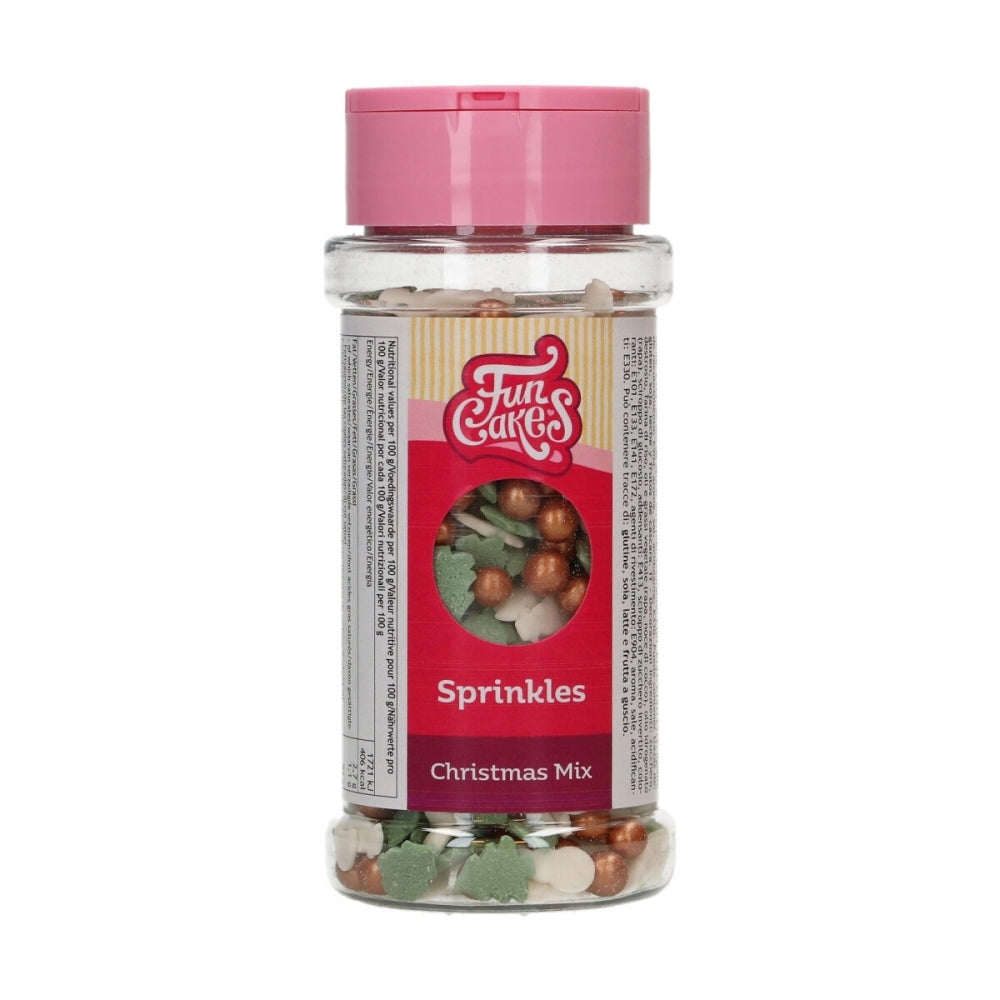 FunCakes Christmas Sprinkle Mix 55g