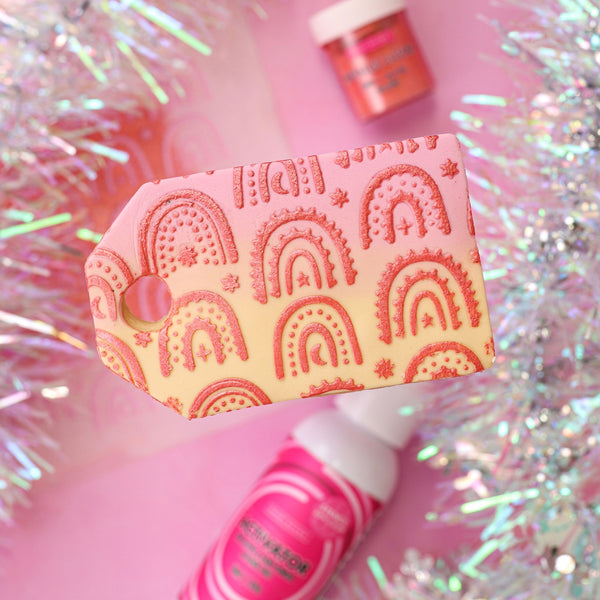 Sweet Sticks Rainbow Festive Stencil
